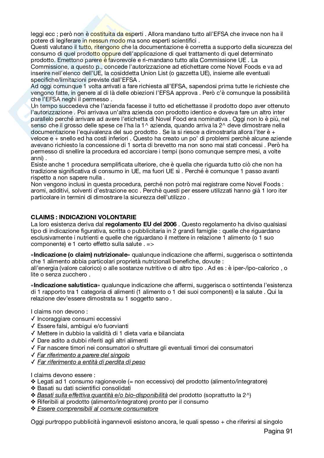Appunti Neutraceutica, 2026 aggiornati Pag. 91