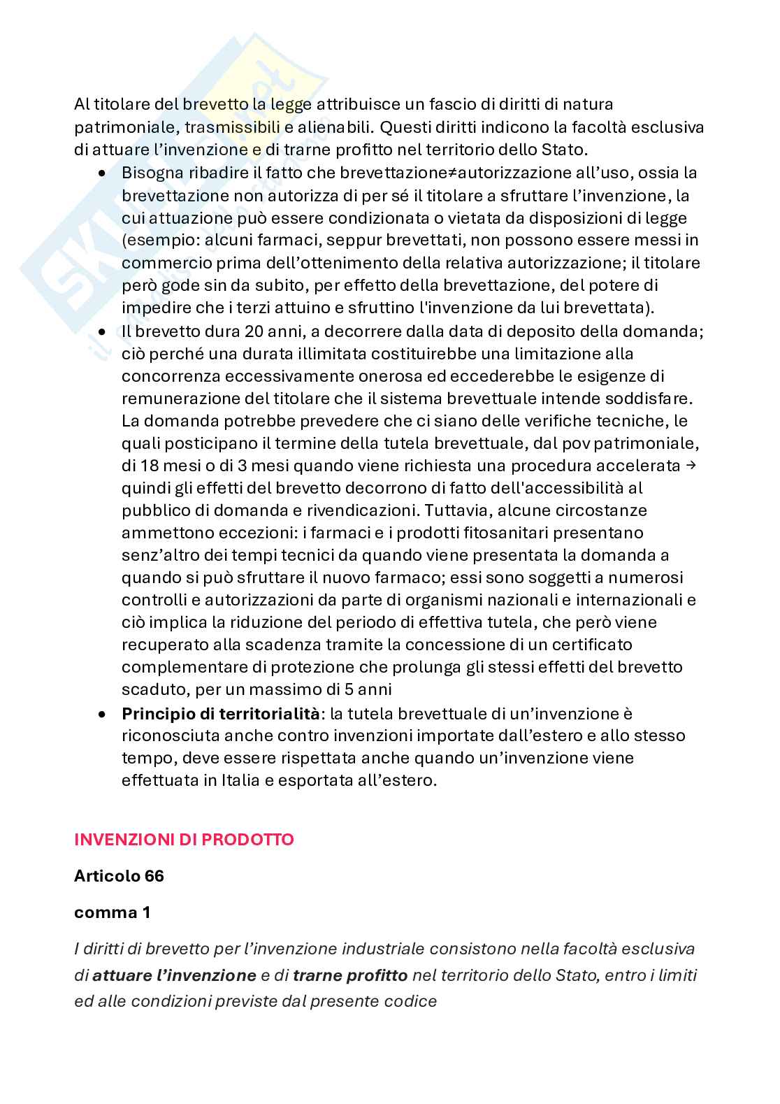Diritto industriale   Pag. 16