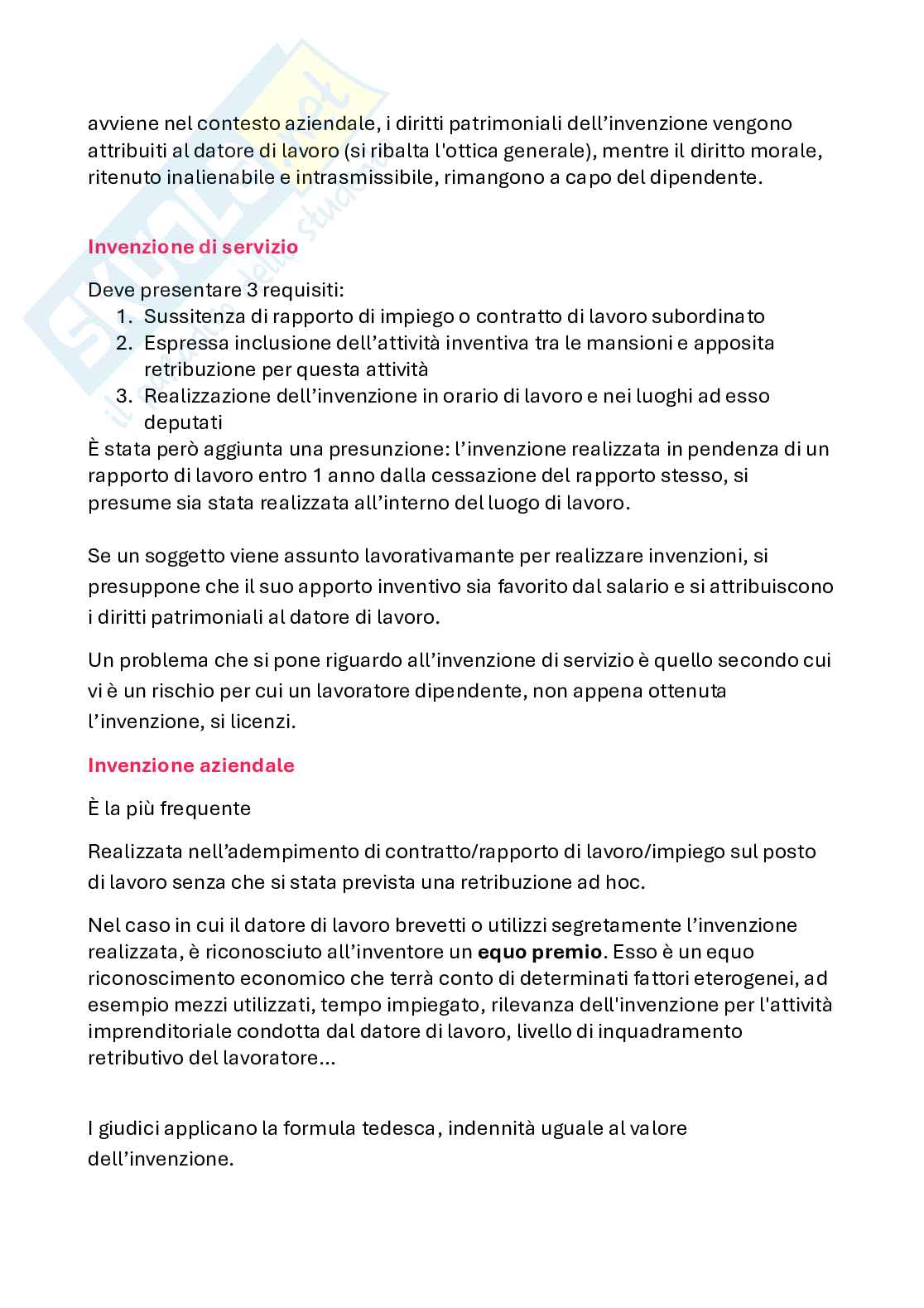 Diritto industriale   Pag. 31