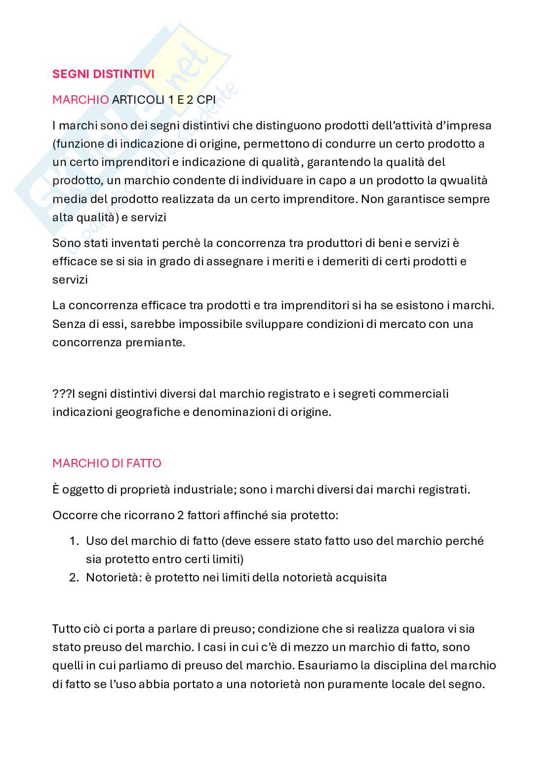 Diritto industriale   Pag. 41