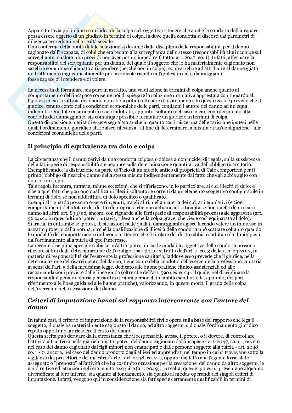 Riassunto esame istituzioni diritto privato, Prof. Ricciuto Vincenzo, libro consigliato Diritto privato , Ricciuto Pag. 6