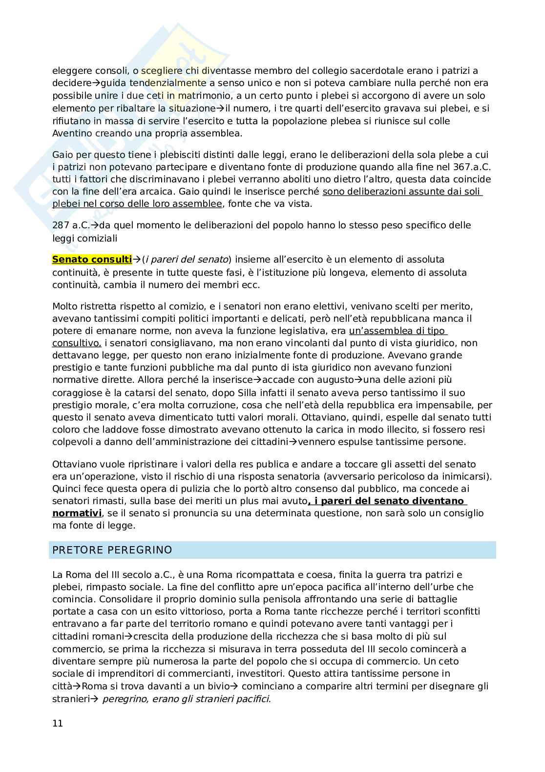 Appunti lezioni di Diritto romano Pag. 11