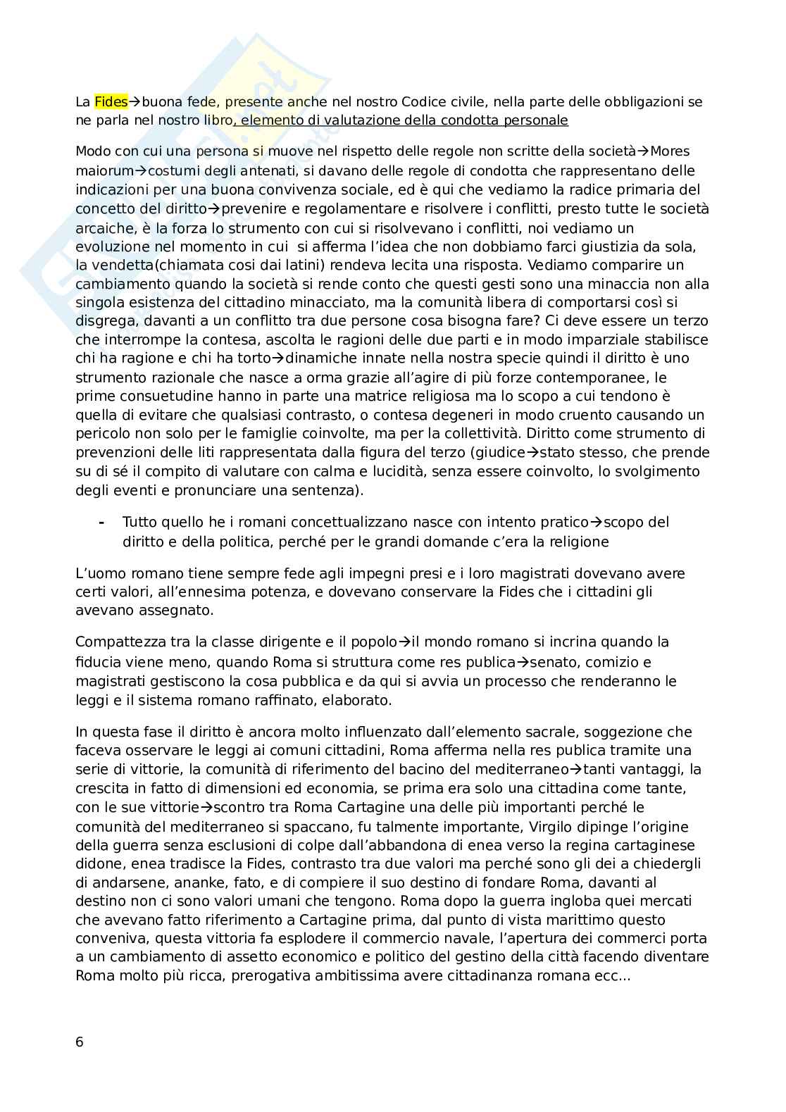 Appunti lezioni di Diritto romano Pag. 6