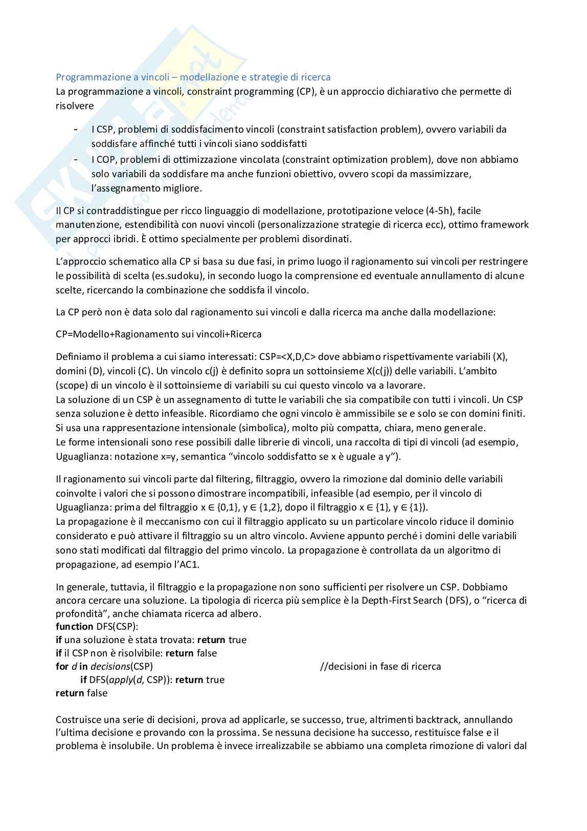 Domande in preparazione all'esame di Business intelligence e big data m Pag. 1