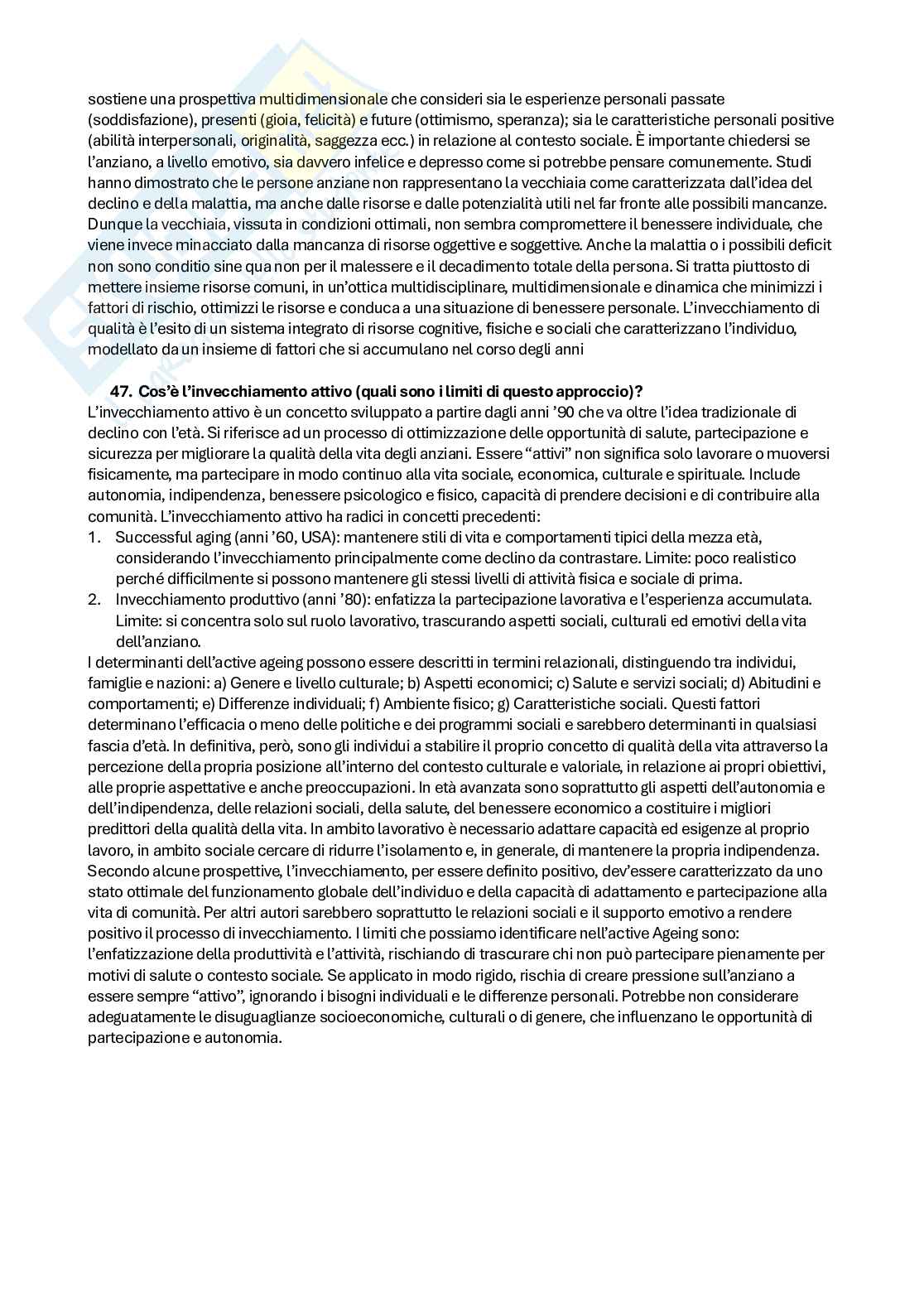 Prove d'esame di Metodi e tecniche d’intervento in psicologia di comunità Pag. 26