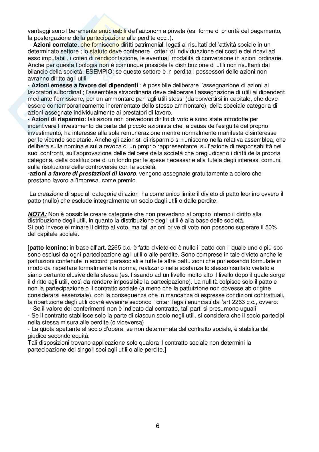 Domande orale Diritto commerciale  Pag. 6