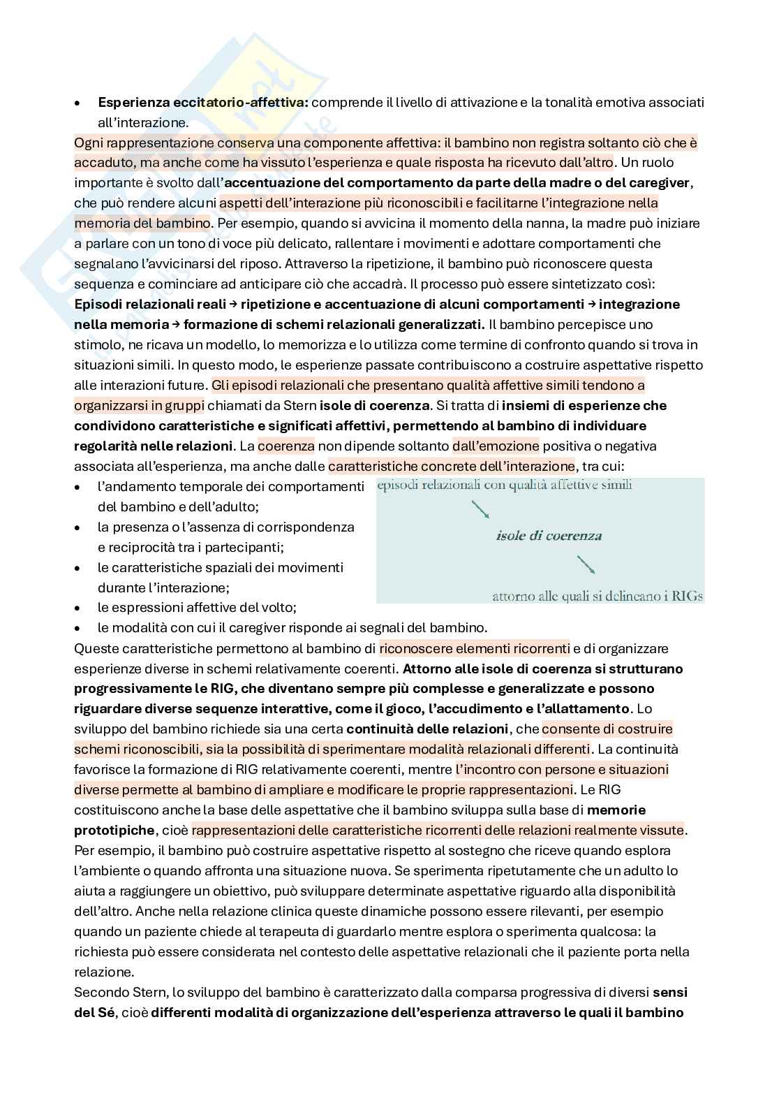 Riassunto esame Psicosomatica, Prof. Granieri Antonella, libro consigliato Corporeo, affetti e pensiero, Granieri Pag. 31