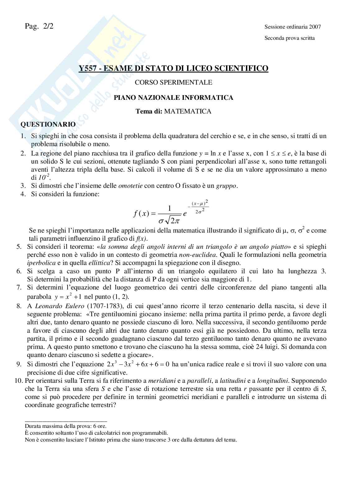 2007 - Liceo scientifico PNI Pag. 2