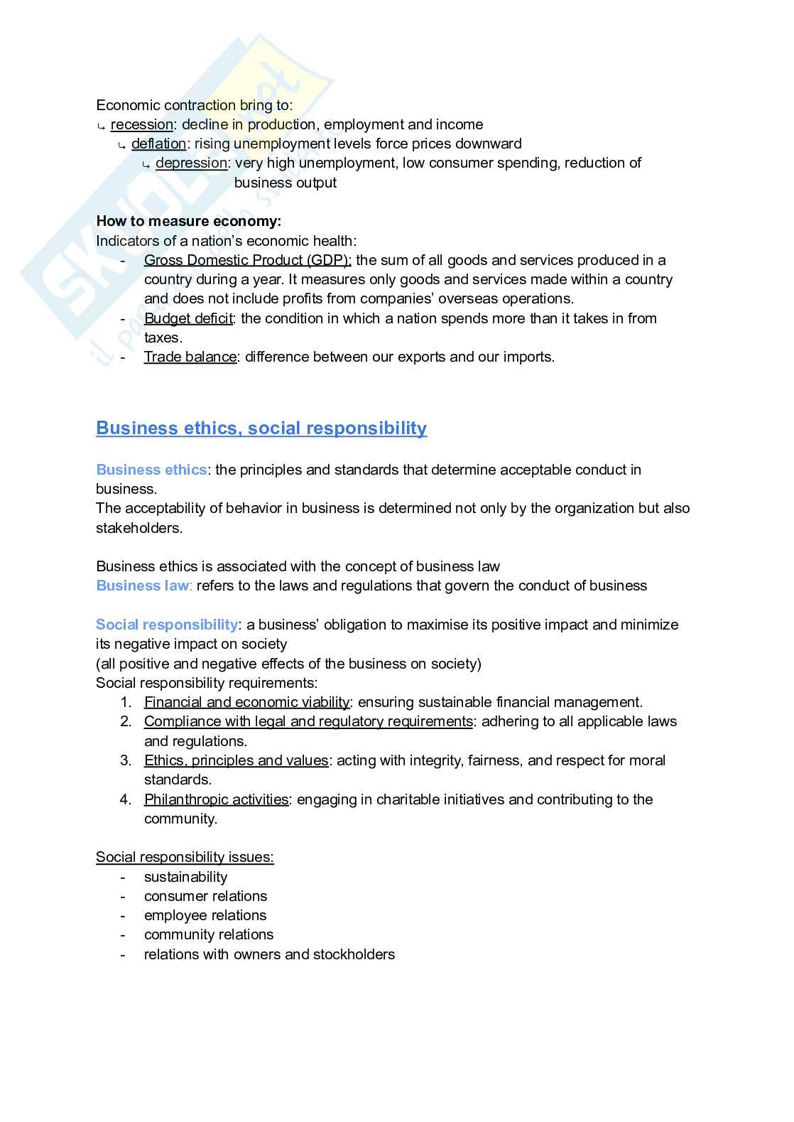 Appunti esame Management and principles of accounting Pag. 6