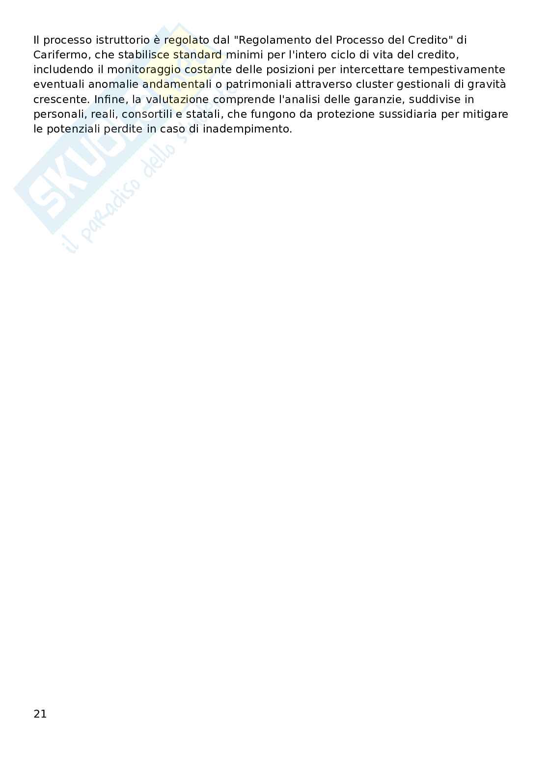 Appunti Analisi finanziaria e piani aziendali Pag. 21