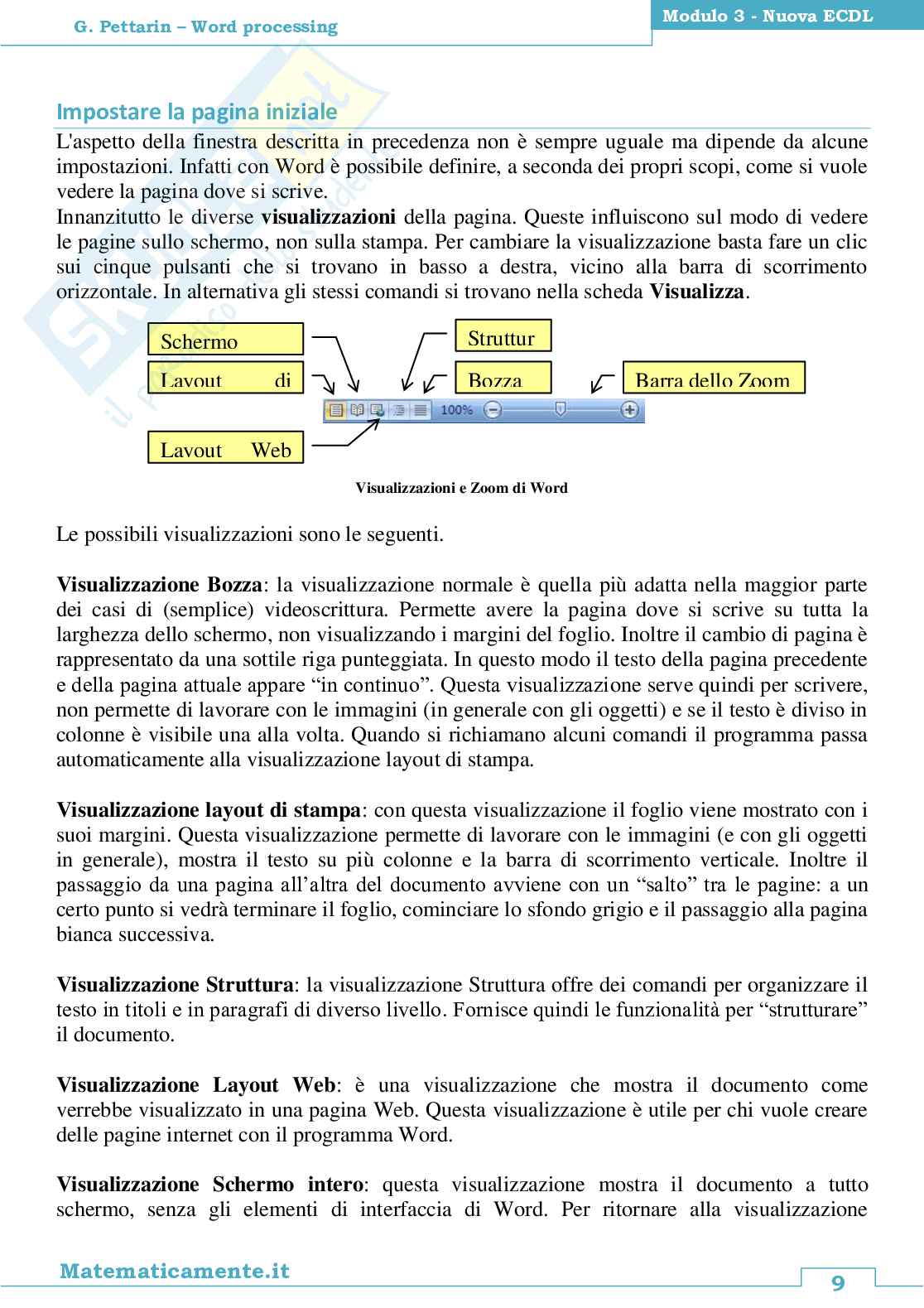 Nuova ECDL modulo 3: Word processing ebook Pag. 11