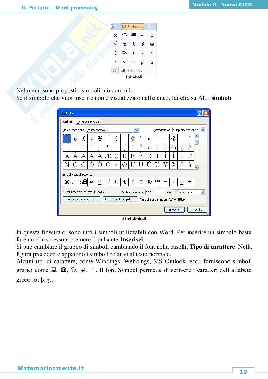 Nuova ECDL modulo 3: Word processing ebook Pag. 21