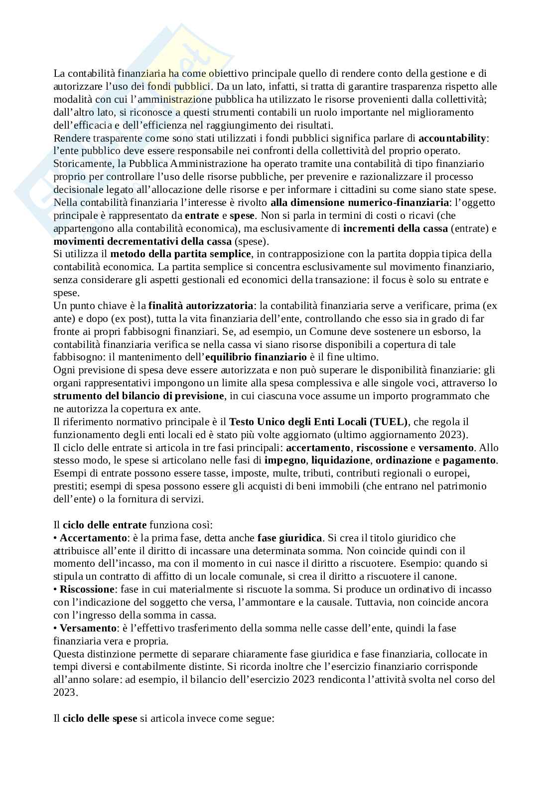 Economia delle aziende e delle amministrazioni pubbliche Pag. 21