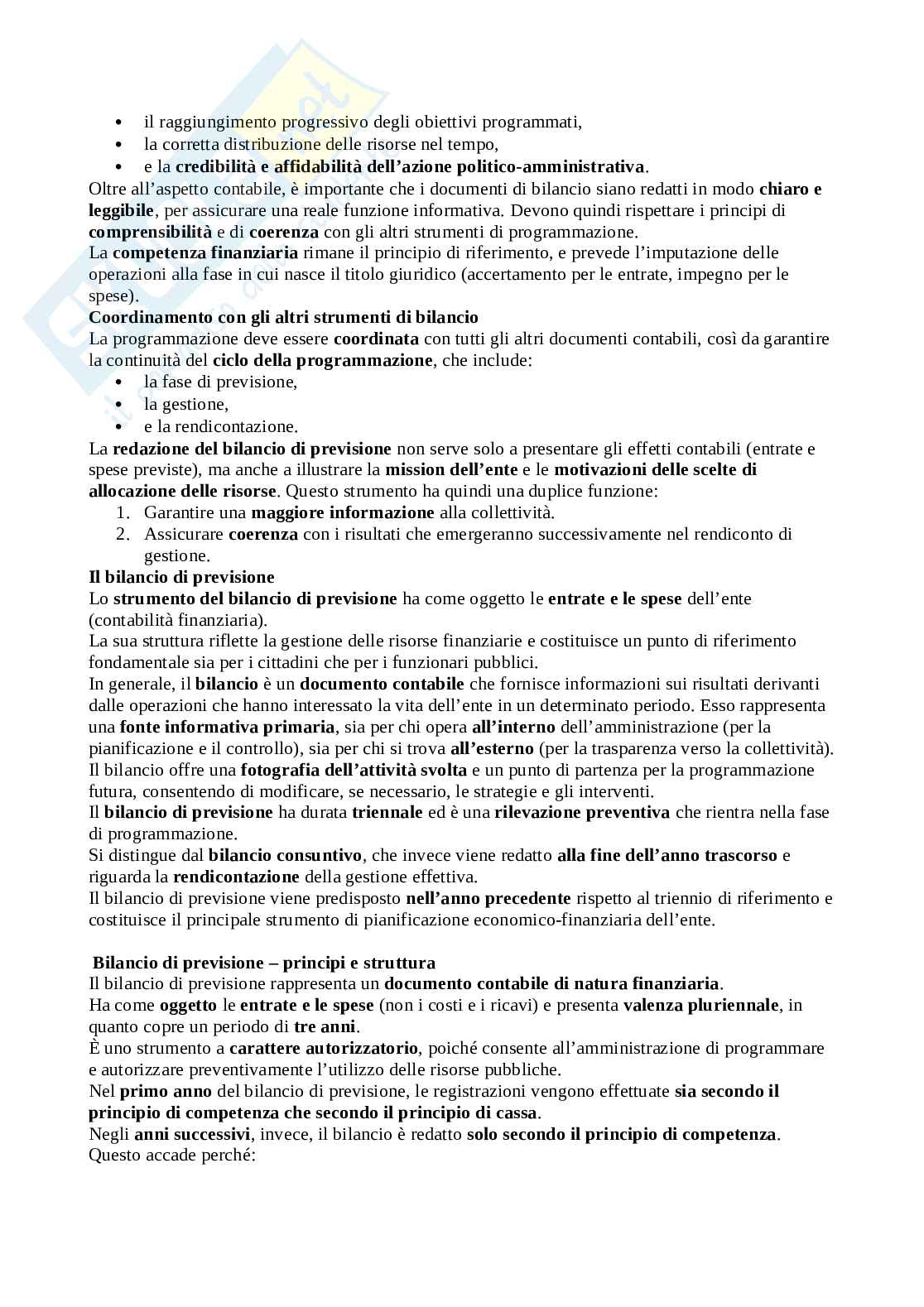 Economia delle aziende e delle amministrazioni pubbliche Pag. 26