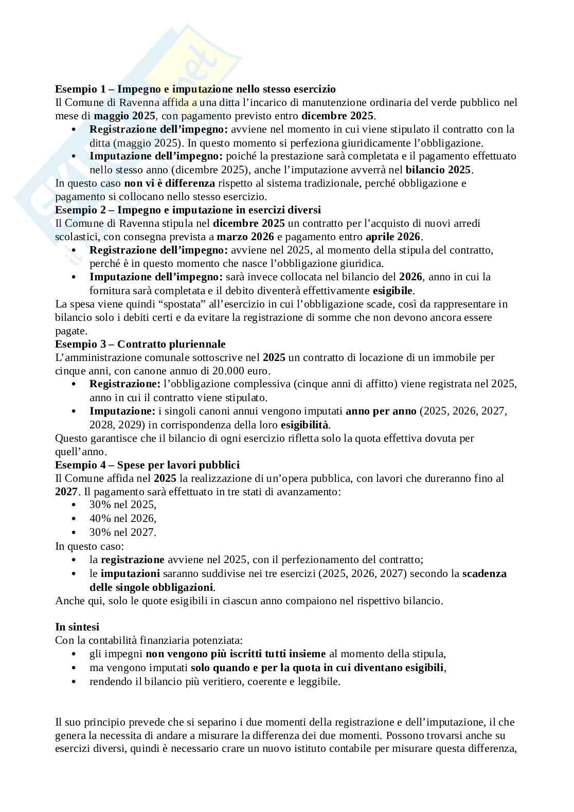 Economia delle aziende e delle amministrazioni pubbliche Pag. 41