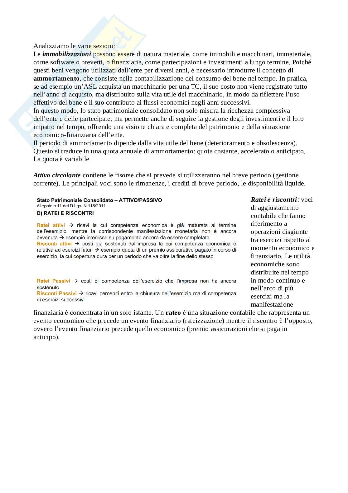 Economia delle aziende e delle amministrazioni pubbliche Pag. 71