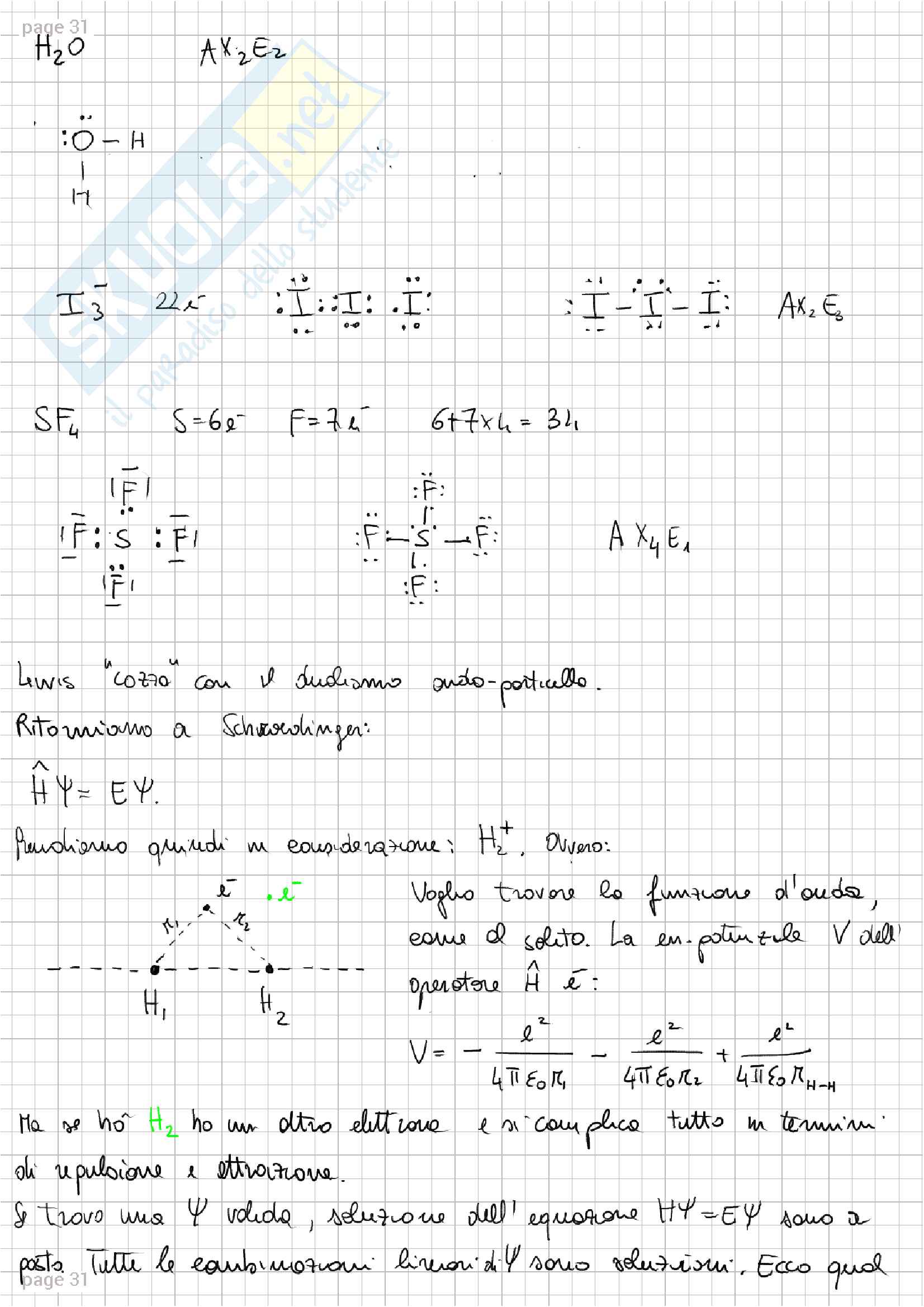 Chimica Generale e Inorganica Pag. 31