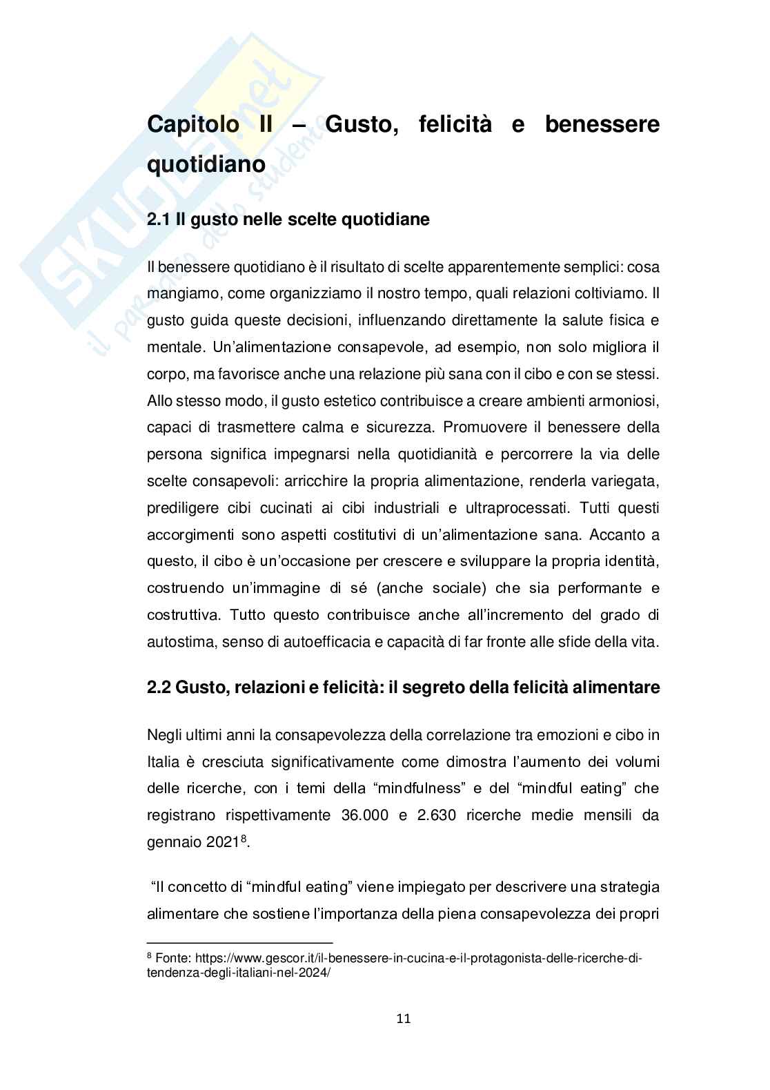 Elaborato Comunicazione gastronomica e nutrizionale Pag. 11