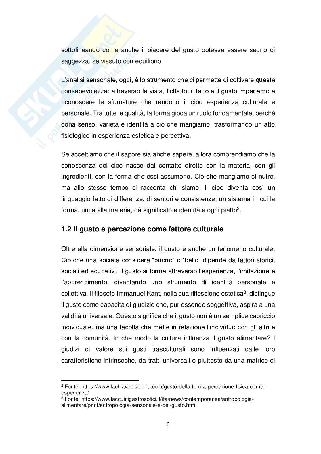 Elaborato Comunicazione gastronomica e nutrizionale Pag. 6