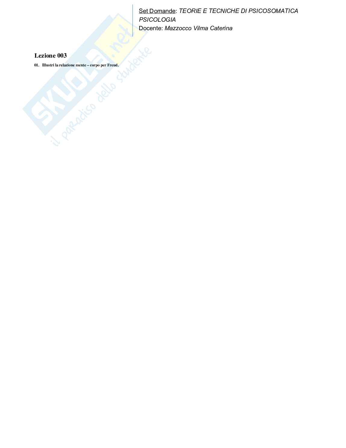 Paniere nuovo completo di Teorie e tecniche di psicosomatica (2025) Pag. 6
