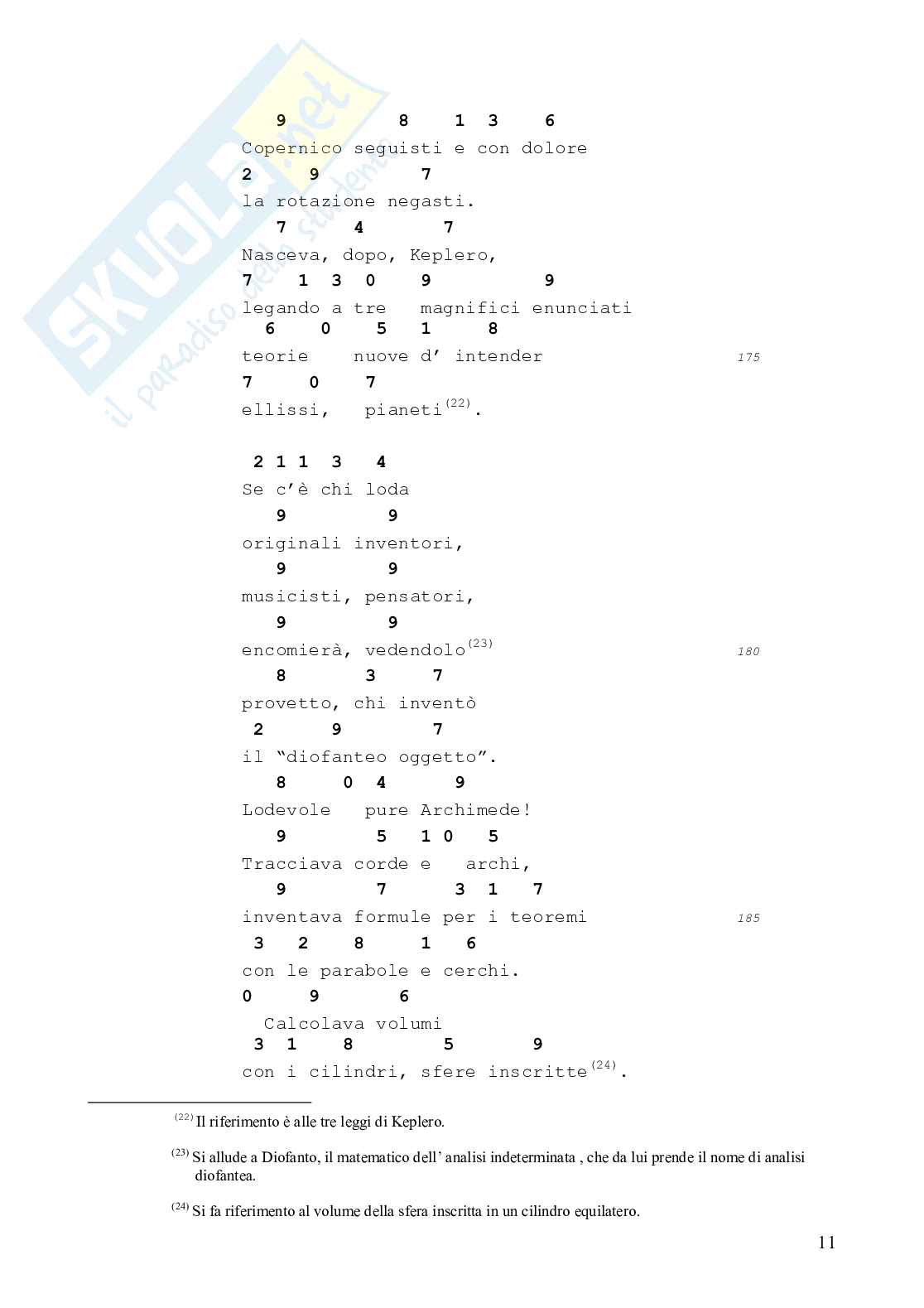 Pi greco in versi Pag. 11
