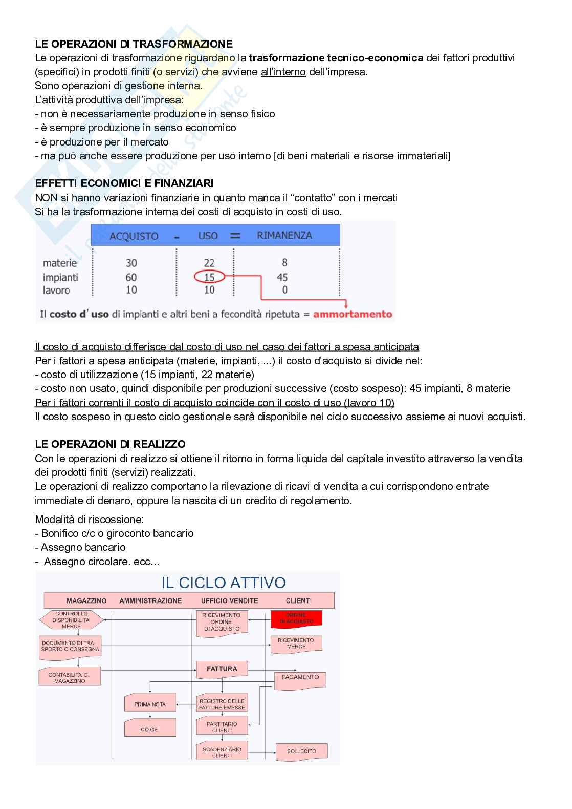 Operazioni di gestione  Pag. 6