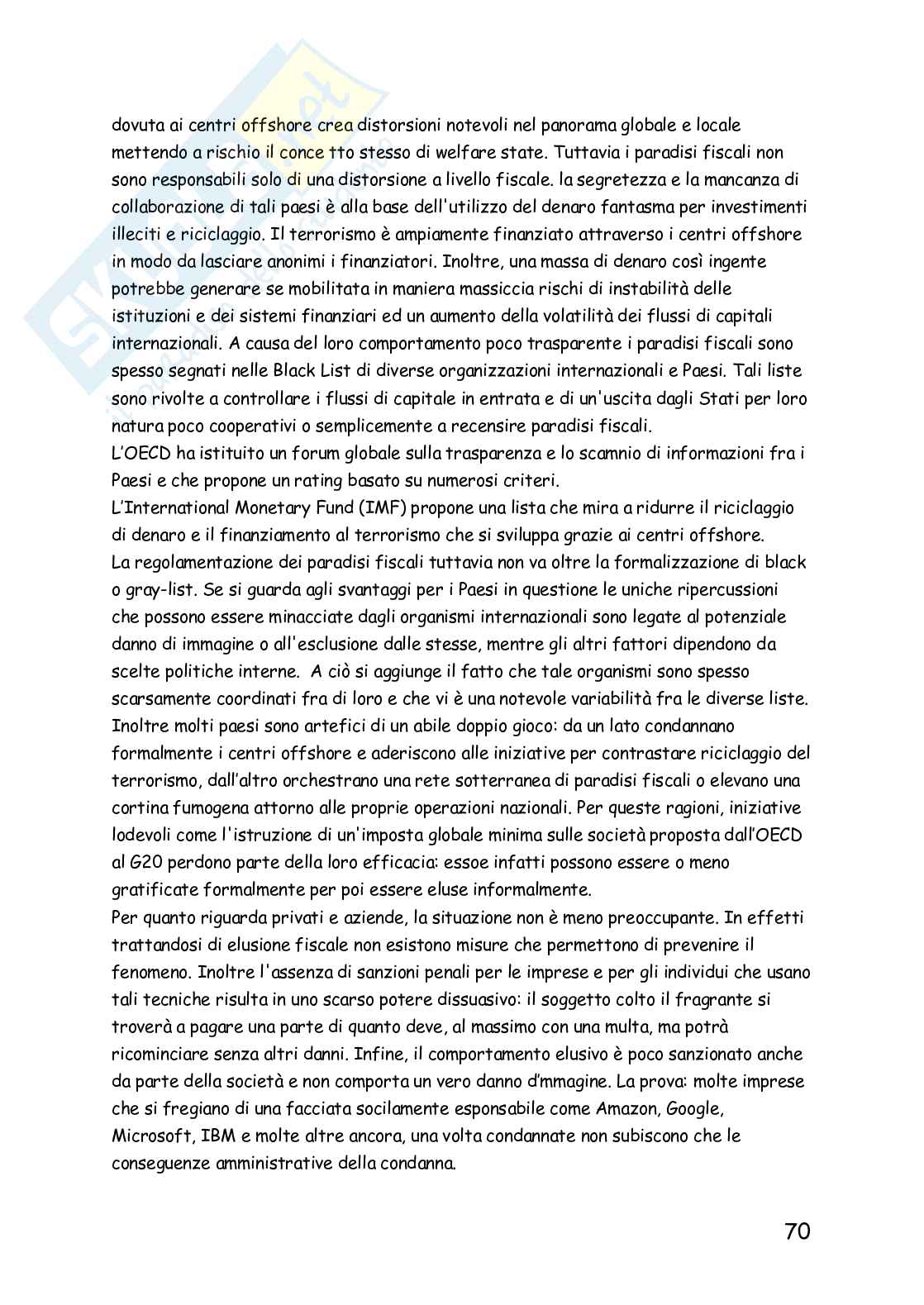 Riassunto esame Geografia economica, Prof. Conti Puorger Adriana, libro consigliato Geografia finanziaria, temi emergenti nel mondo in cambiamento, Lucia Pag. 71