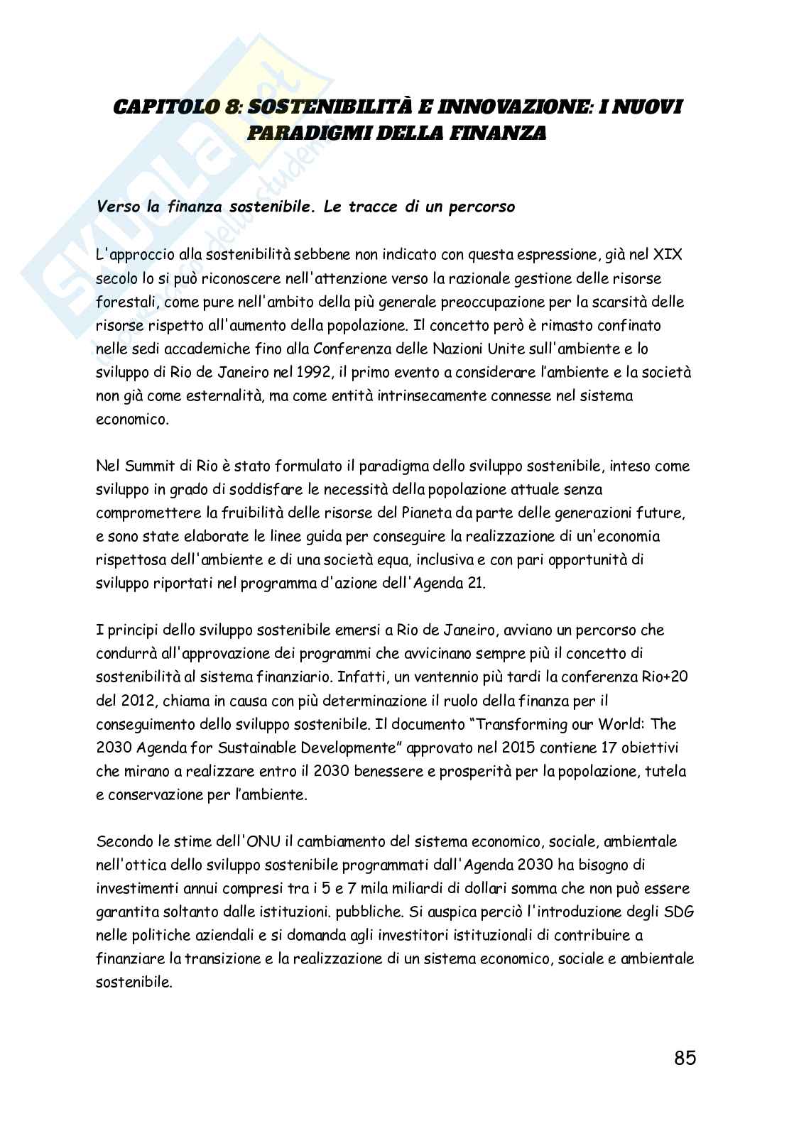 Riassunto esame Geografia economica, Prof. Conti Puorger Adriana, libro consigliato Geografia finanziaria, temi emergenti nel mondo in cambiamento, Lucia Pag. 86