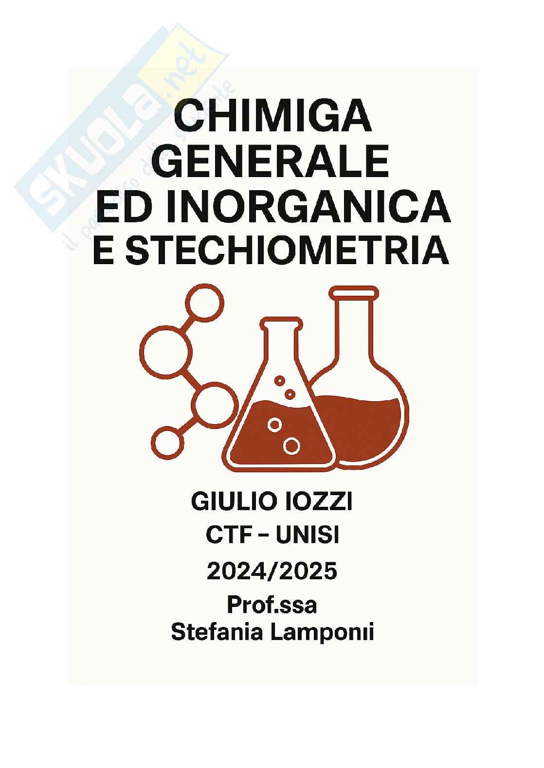 Chimica generale e inorganica Pag. 1