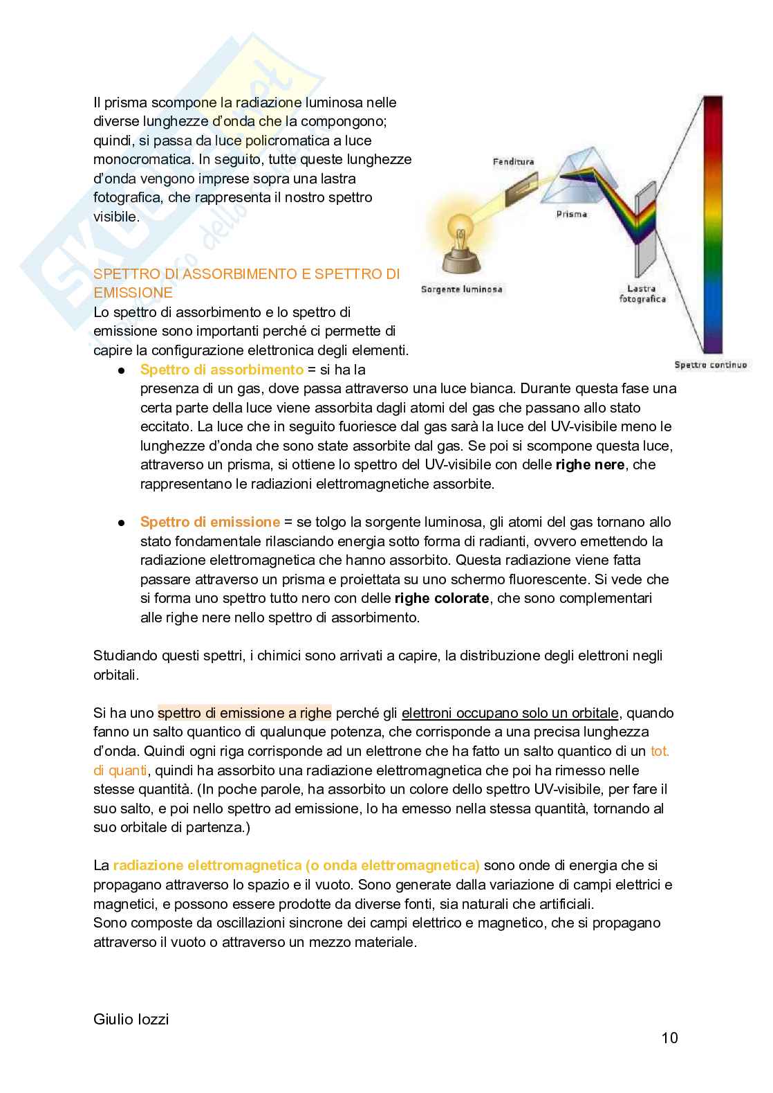 Chimica generale e inorganica Pag. 11