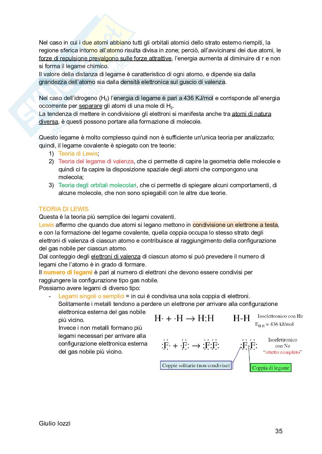 Chimica generale e inorganica Pag. 36
