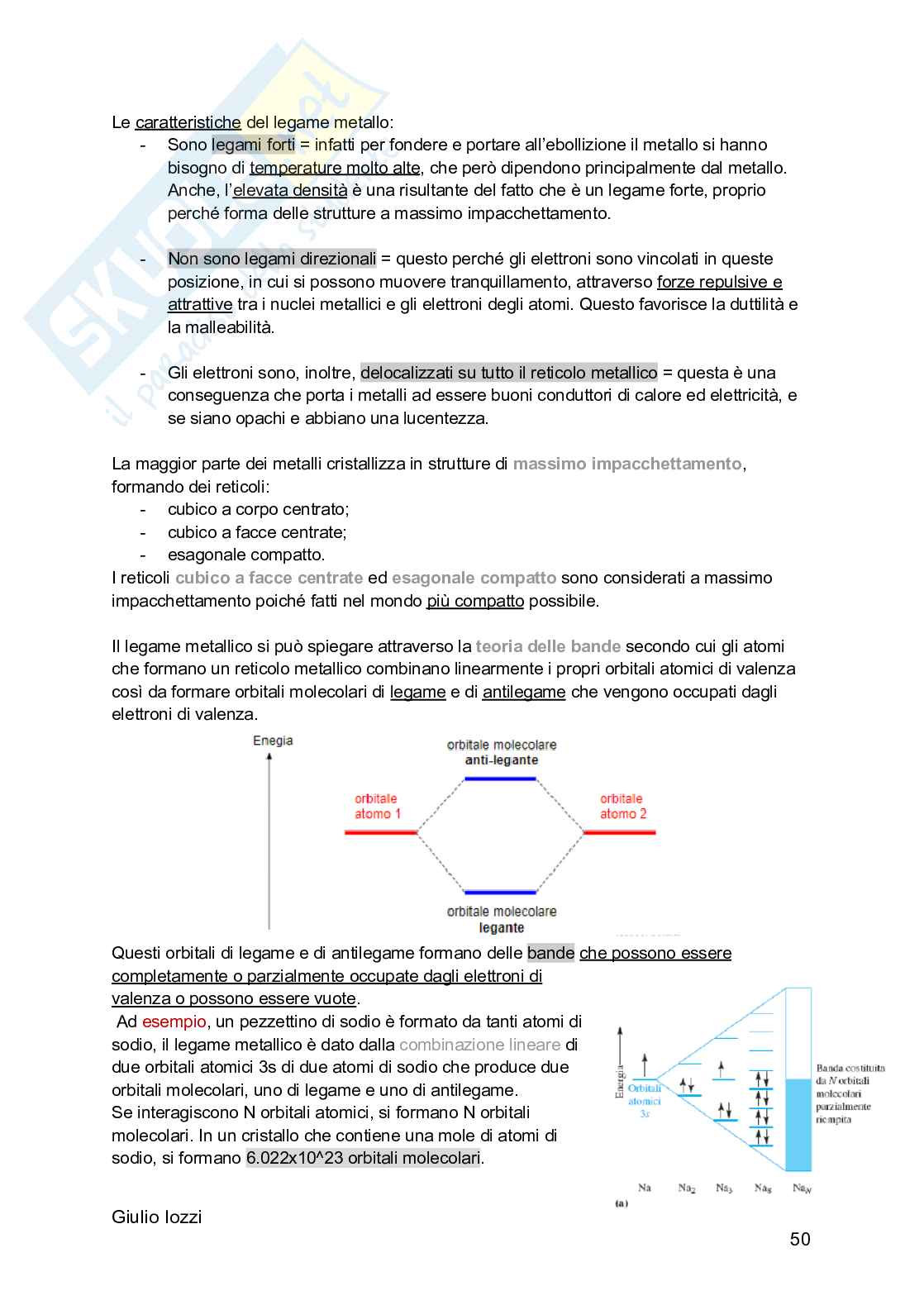 Chimica generale e inorganica Pag. 51