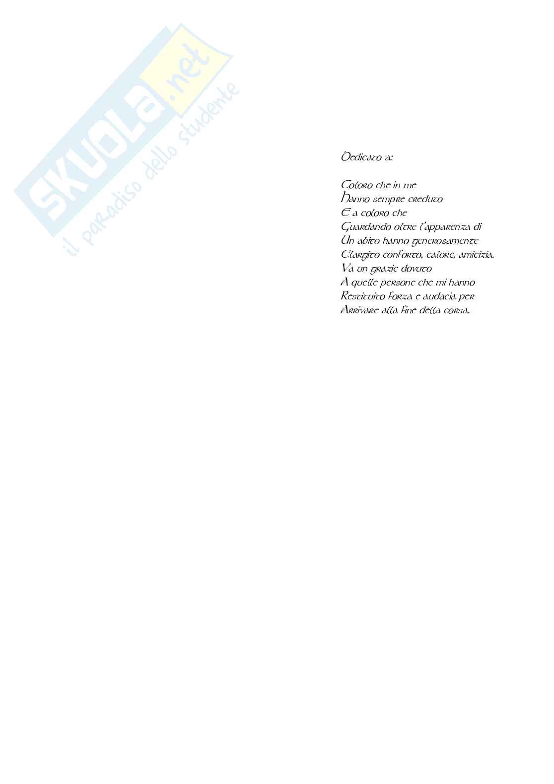 Il problema del cammino minimo in reti multiobiettivo Pag. 2