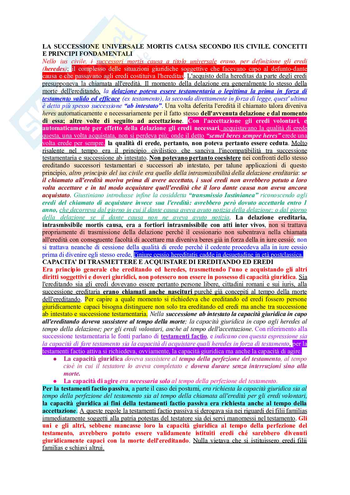 Istituzioni di diritto romano  Pag. 41