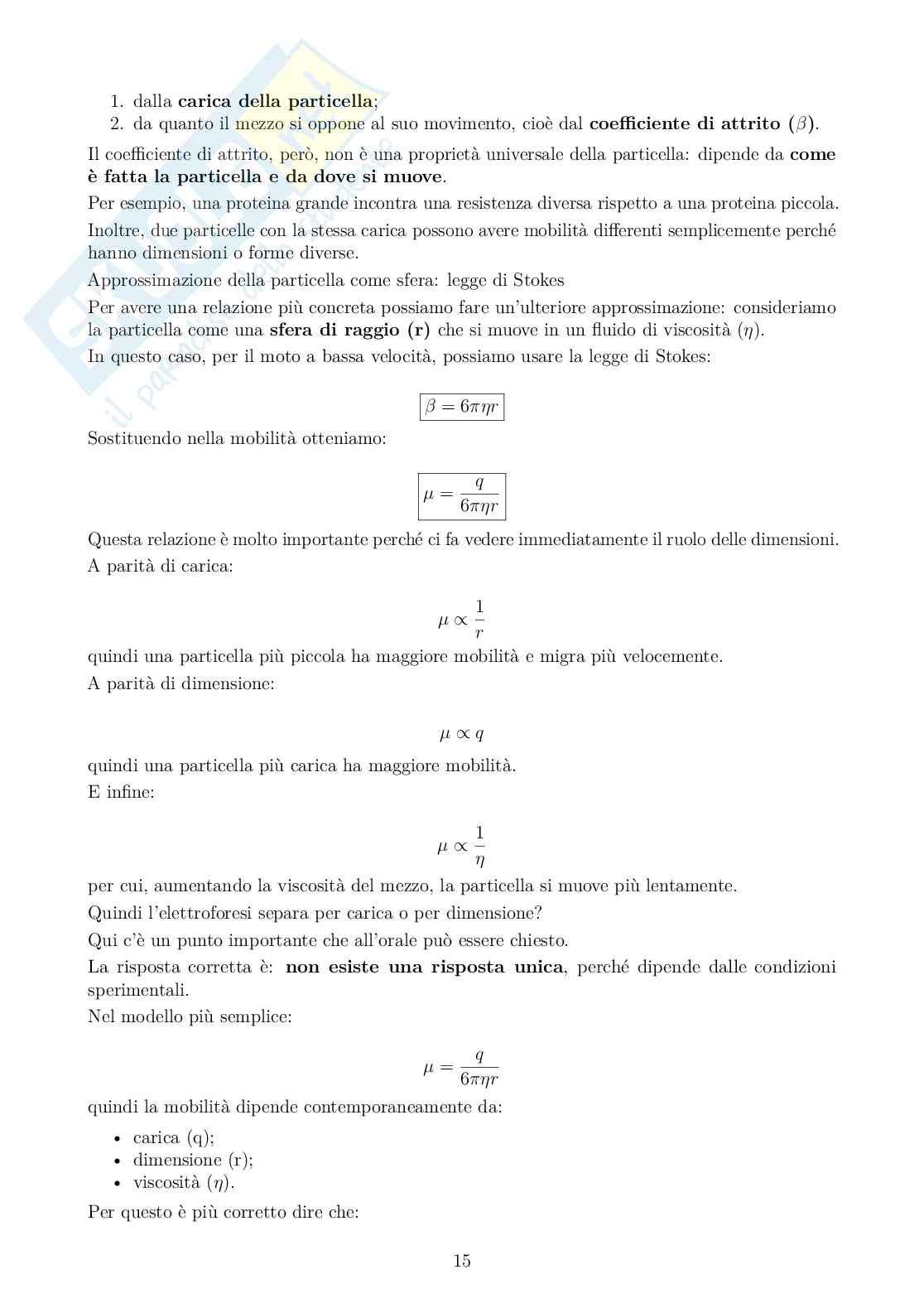 Appunti Bioelettromagnetismo Pag. 16