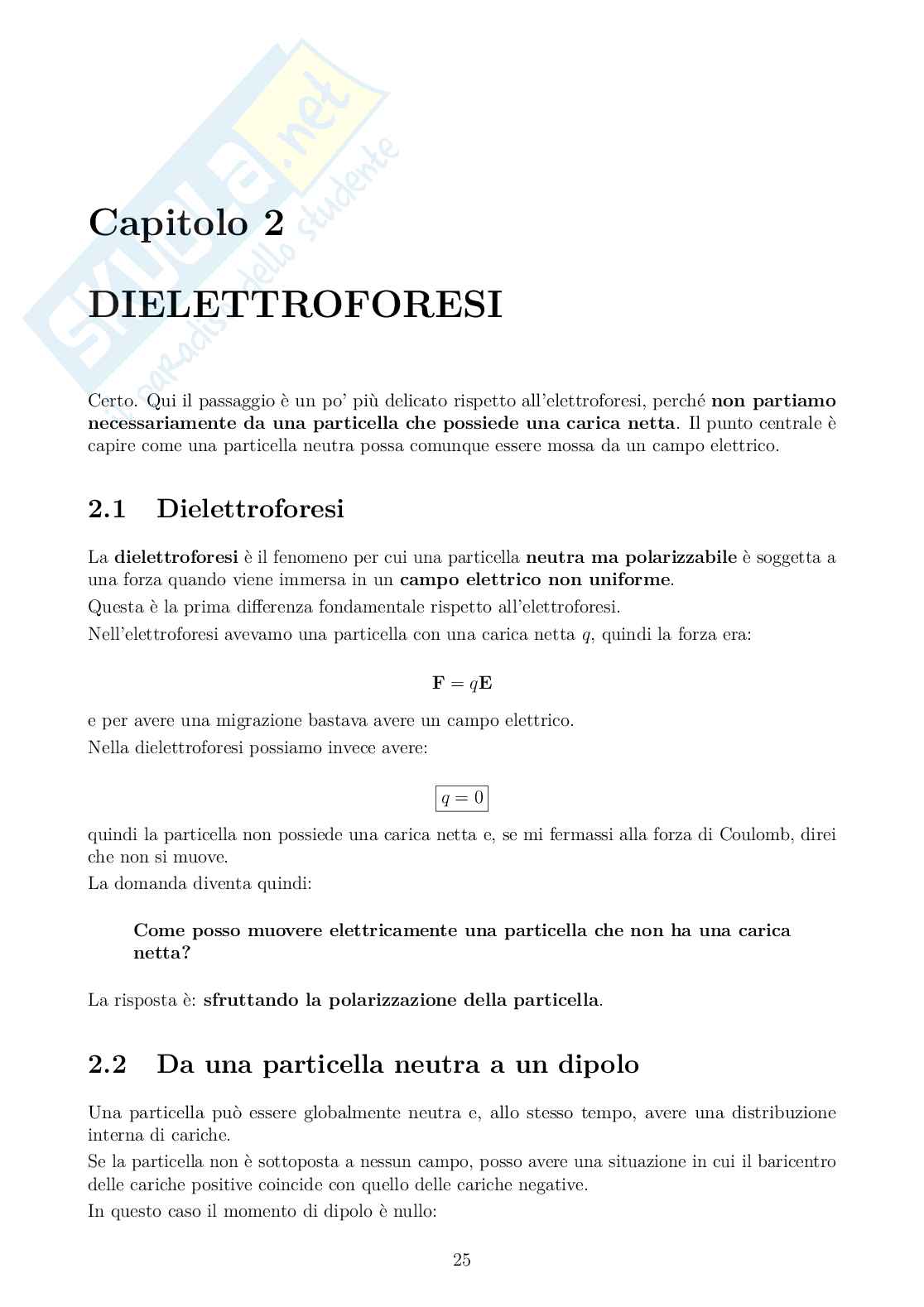 Appunti Bioelettromagnetismo Pag. 26