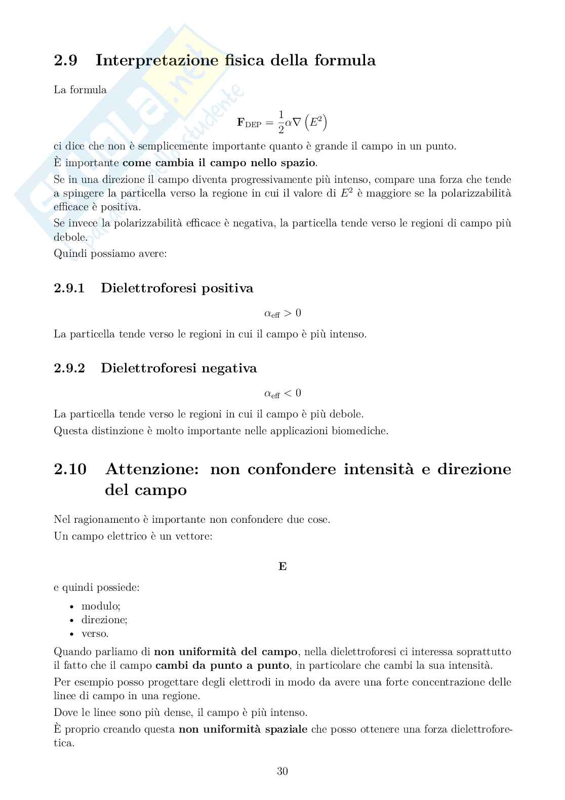 Appunti Bioelettromagnetismo Pag. 31