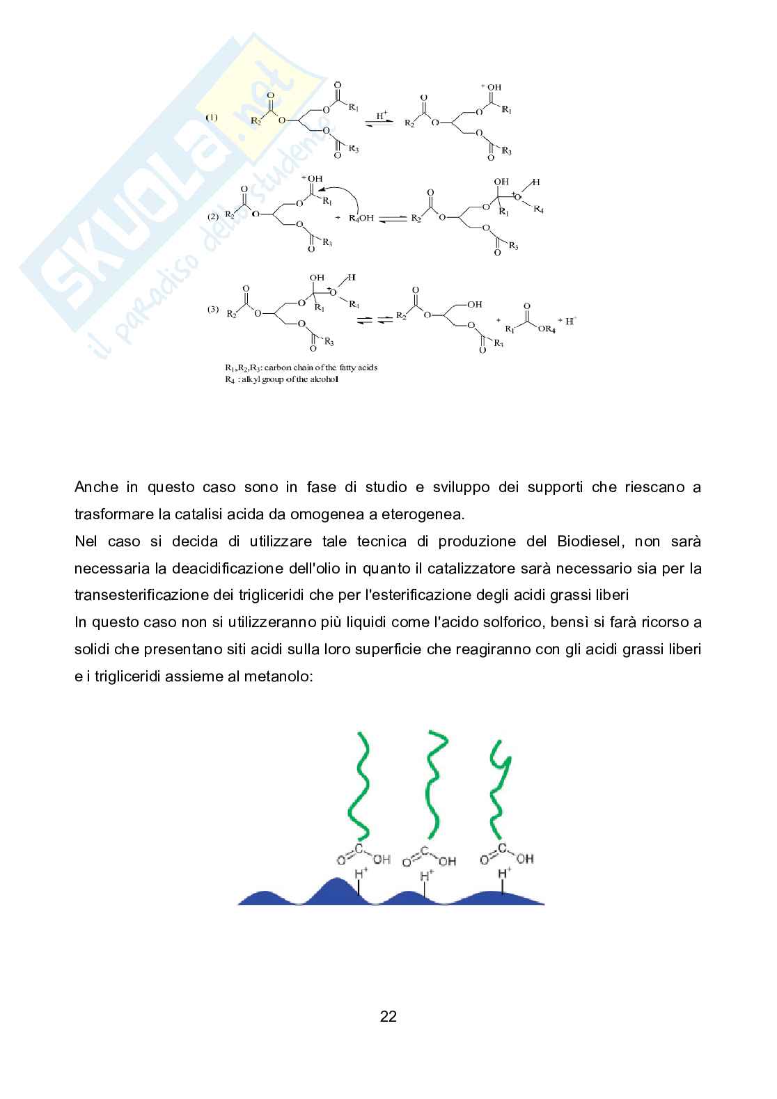 Biodiesel, produzione e sviluppo di un nuovo combustibile - Tesina per Istituto tecnico chimico Pag. 26
