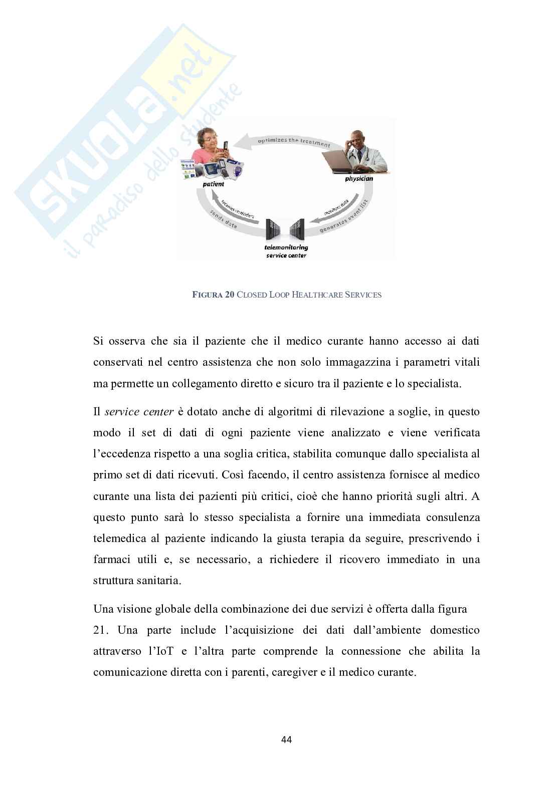 Soluzioni basate sull’Internet delle Cose in uno scenario domestico assistito mediante tecnologie wireless Pag. 51