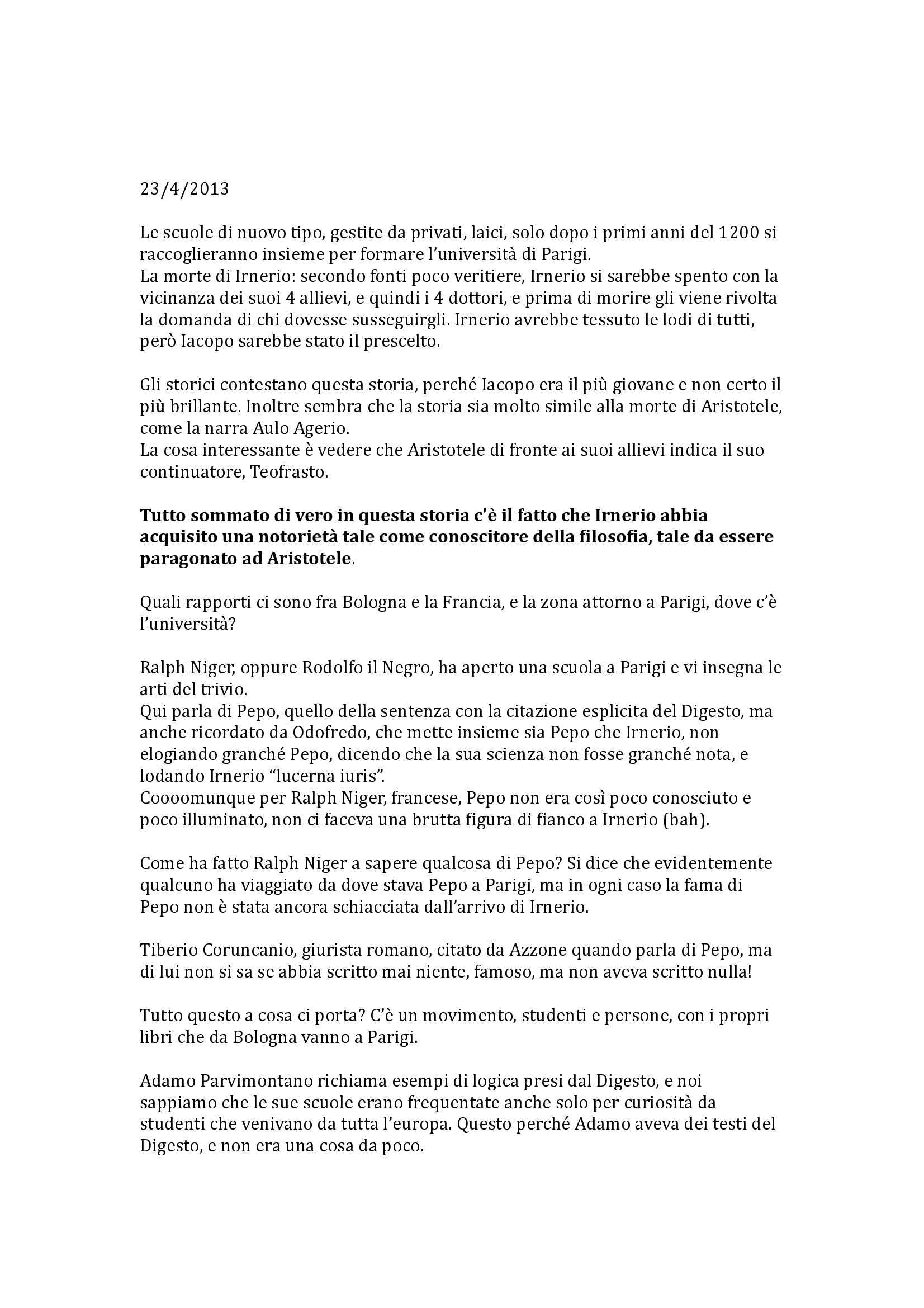 Storia del diritto medievale e moderno - Appunti Pag. 46