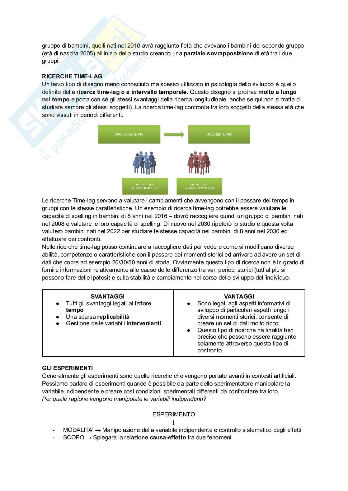 Psicologia dello sviluppo e psicologia dell'educazione Pag. 11