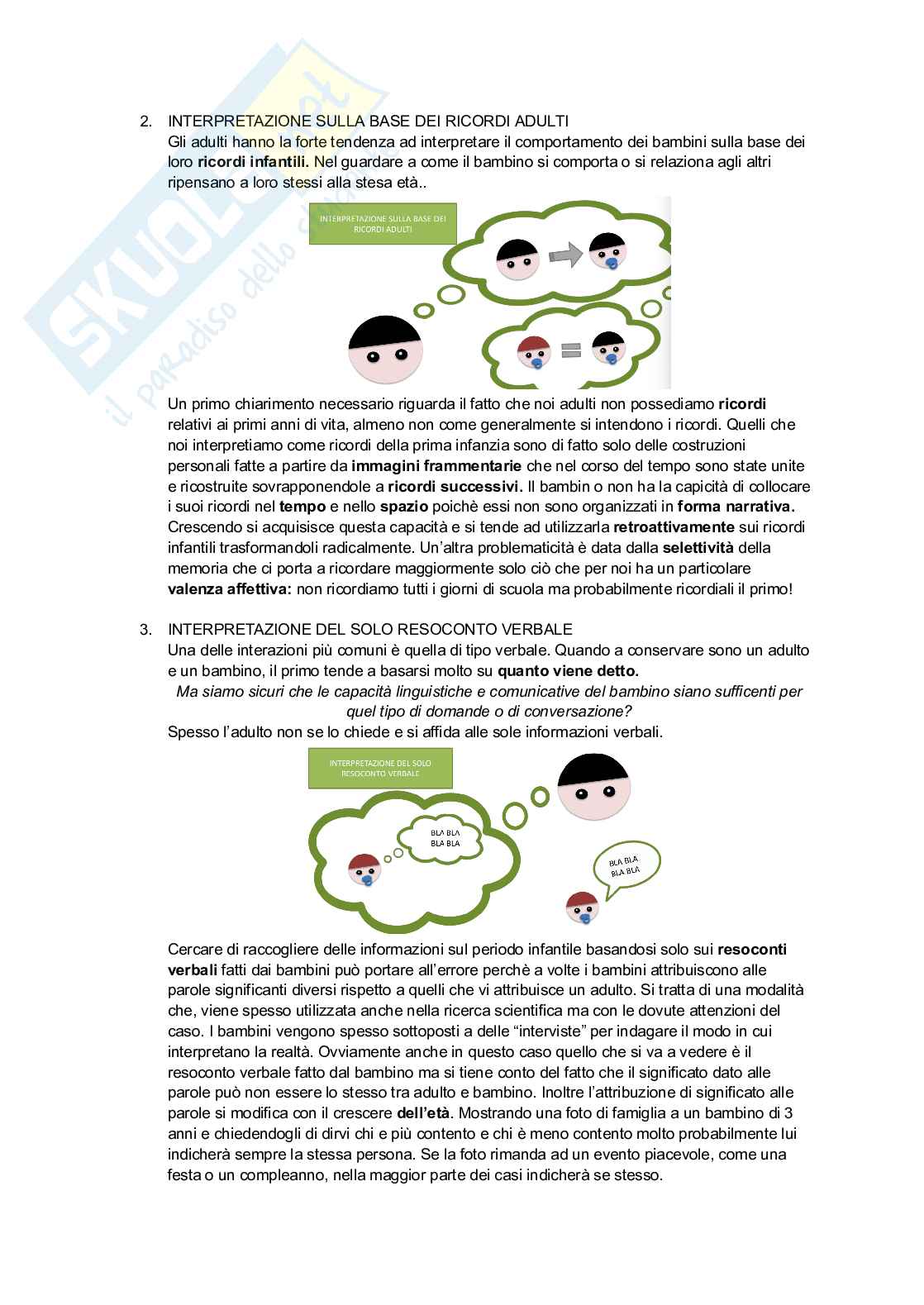 Psicologia dello sviluppo e psicologia dell'educazione Pag. 2