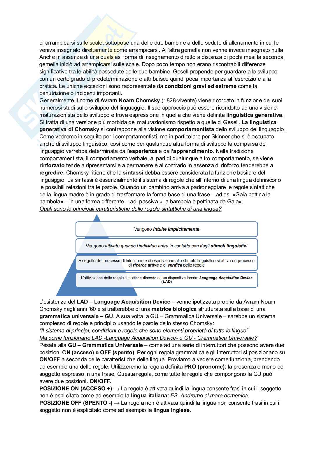 Psicologia dello sviluppo e psicologia dell'educazione Pag. 26