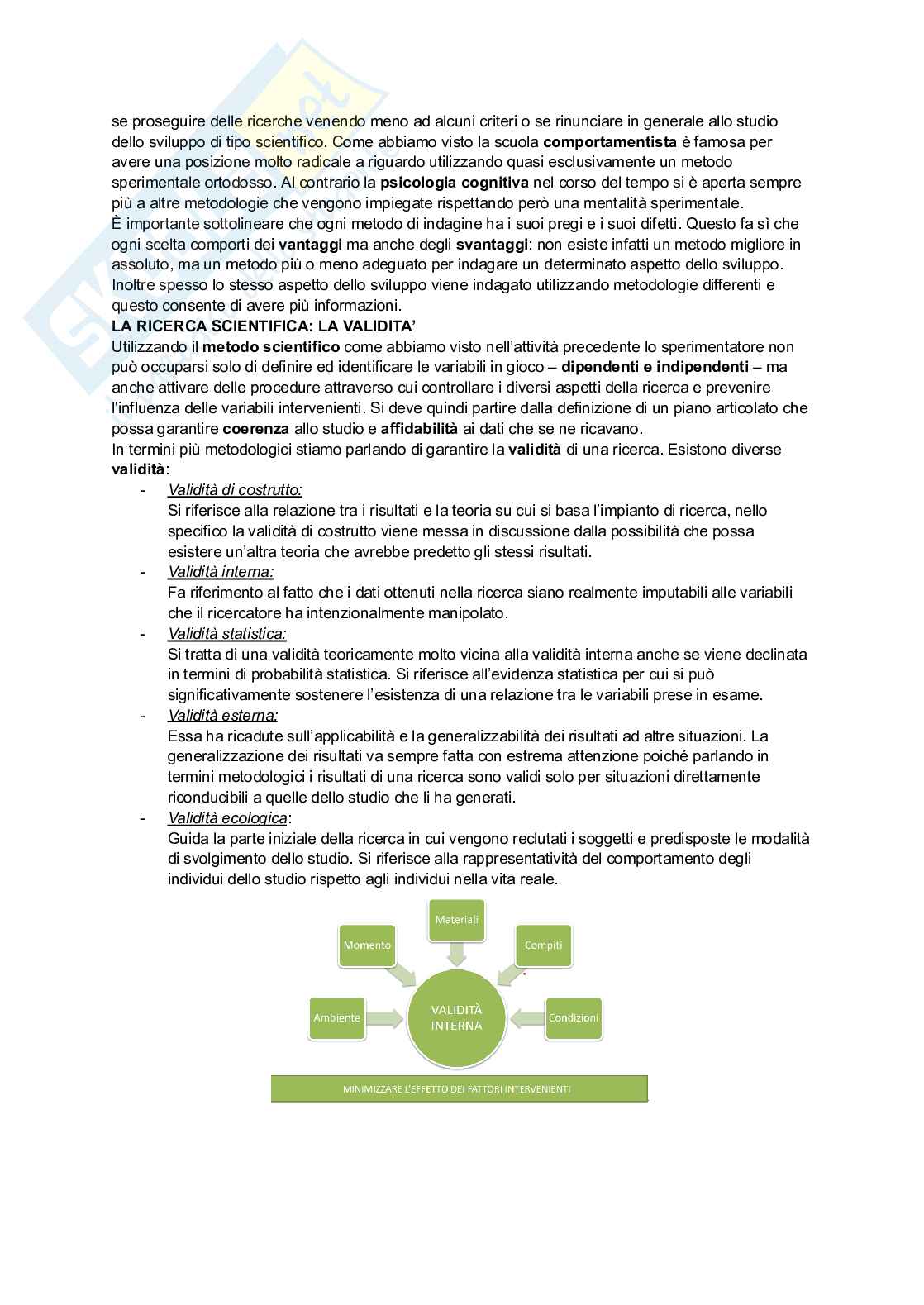 Psicologia dello sviluppo e psicologia dell'educazione Pag. 6