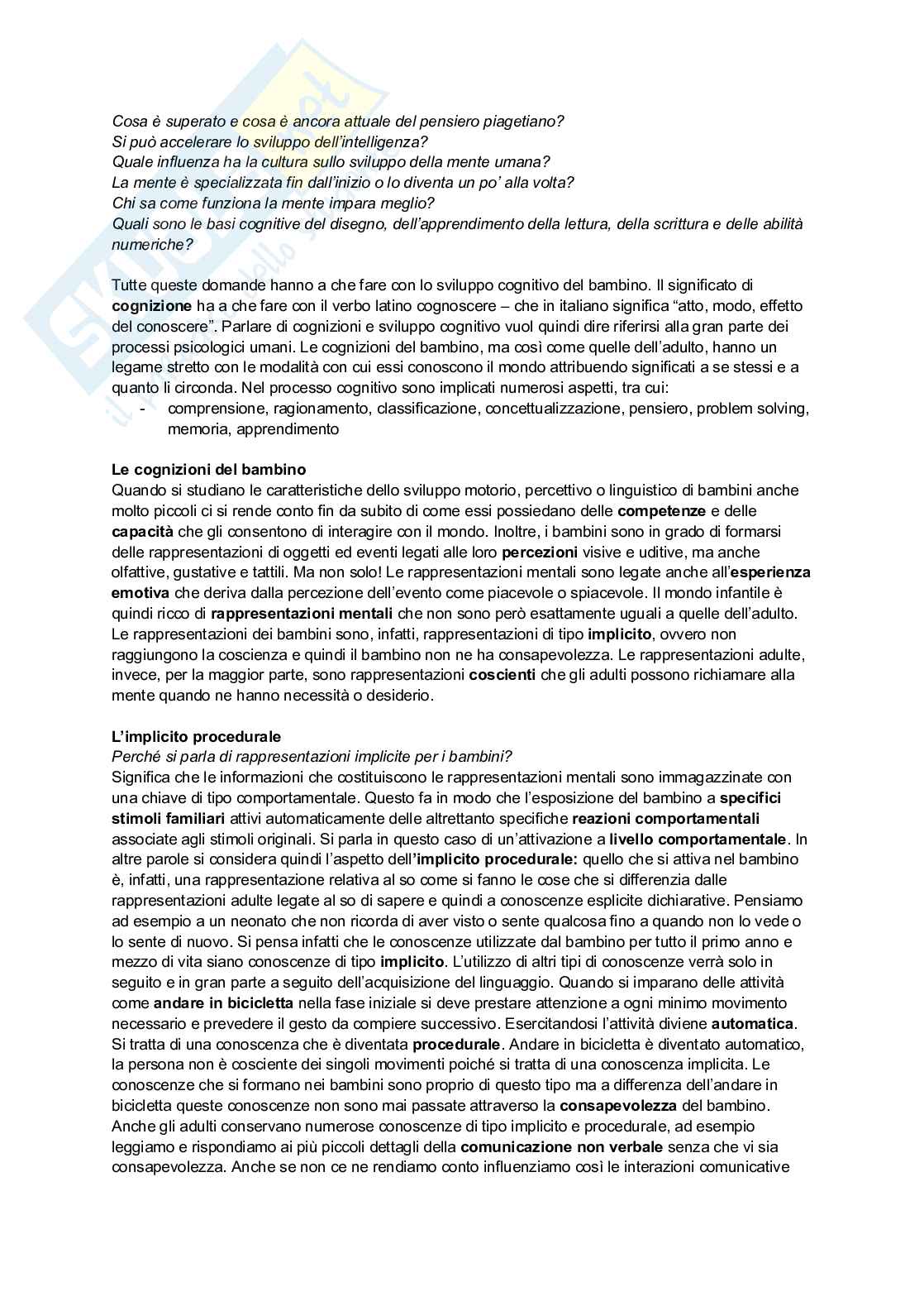 Psicologia dello sviluppo e psicologia dell'educazione Pag. 71