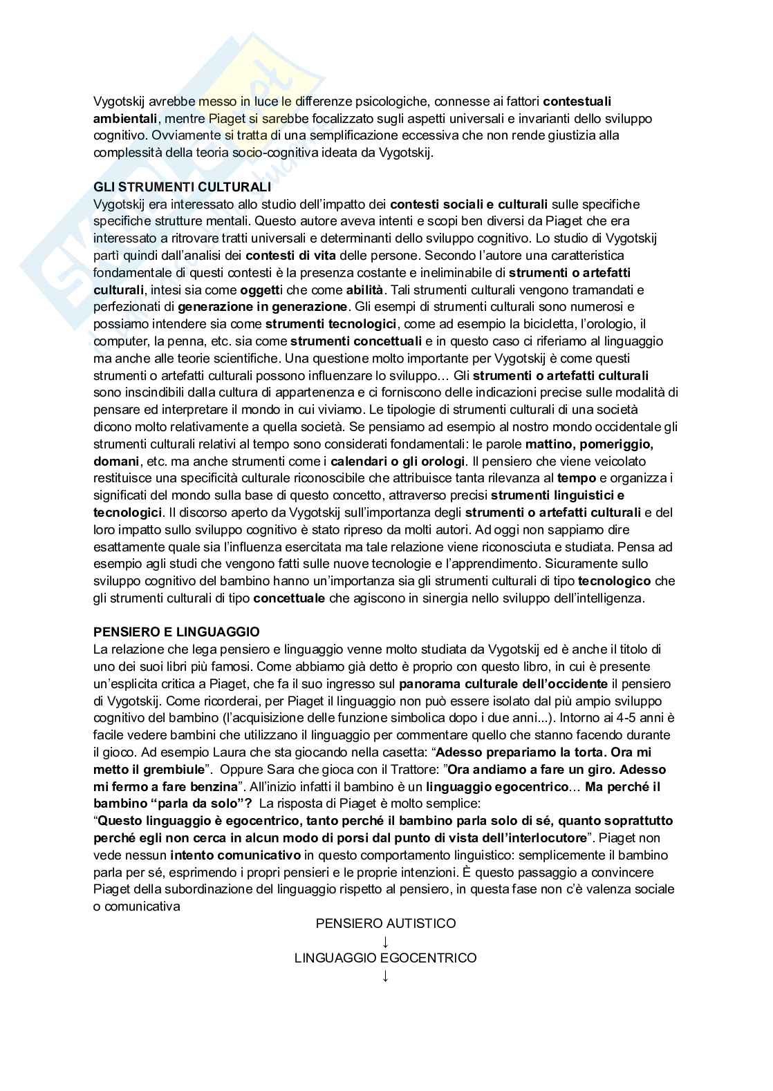 Psicologia dello sviluppo e psicologia dell'educazione Pag. 86
