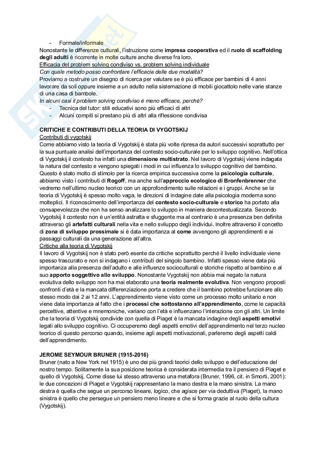 Psicologia dello sviluppo e psicologia dell'educazione Pag. 91