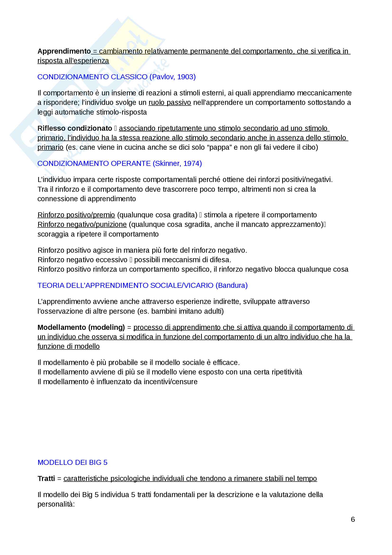 Riassunto di Fondamenti di Organizzazione Pag. 6