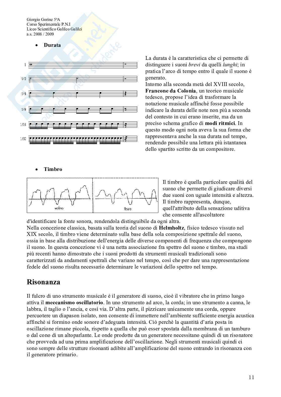 Musica - "Senza musica non è più vita" Pag. 11