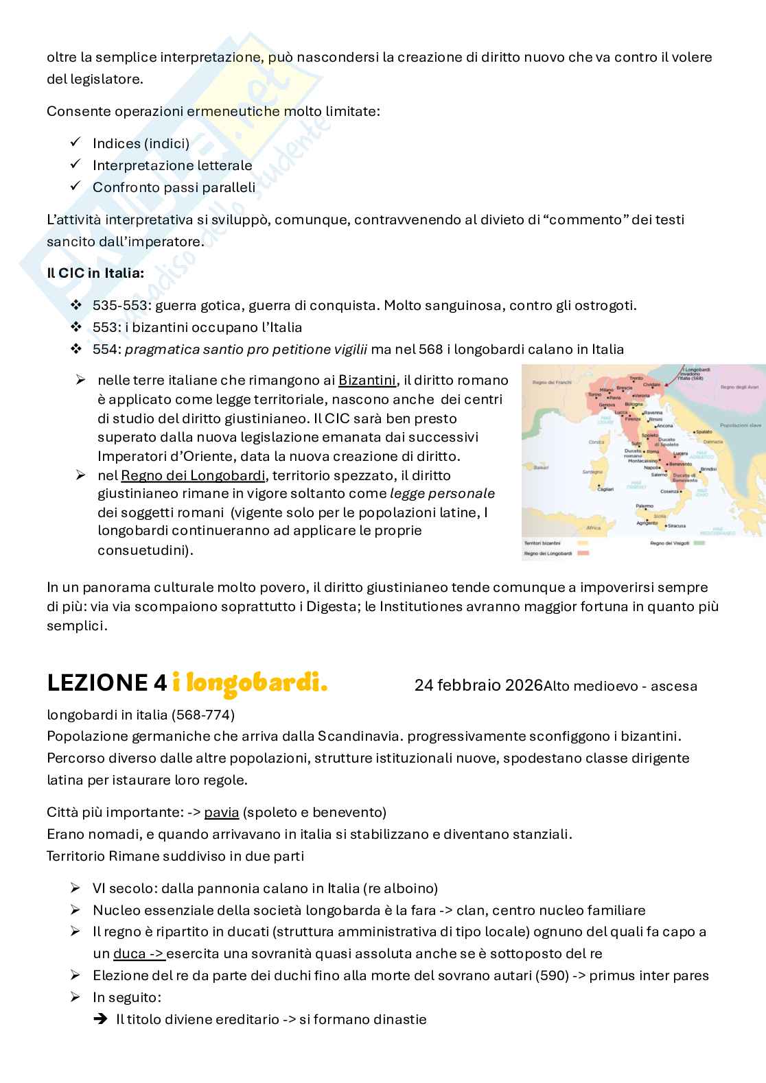 Appunti Storia del diritto medievale e moderno Pag. 2